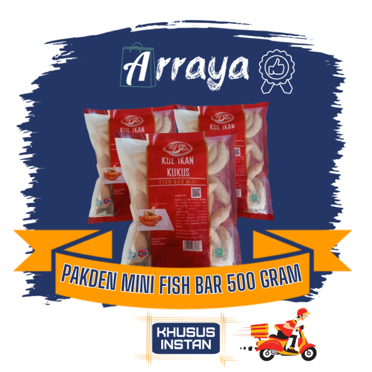 

PAKDEN MINI FISH BAR 500 GRAM