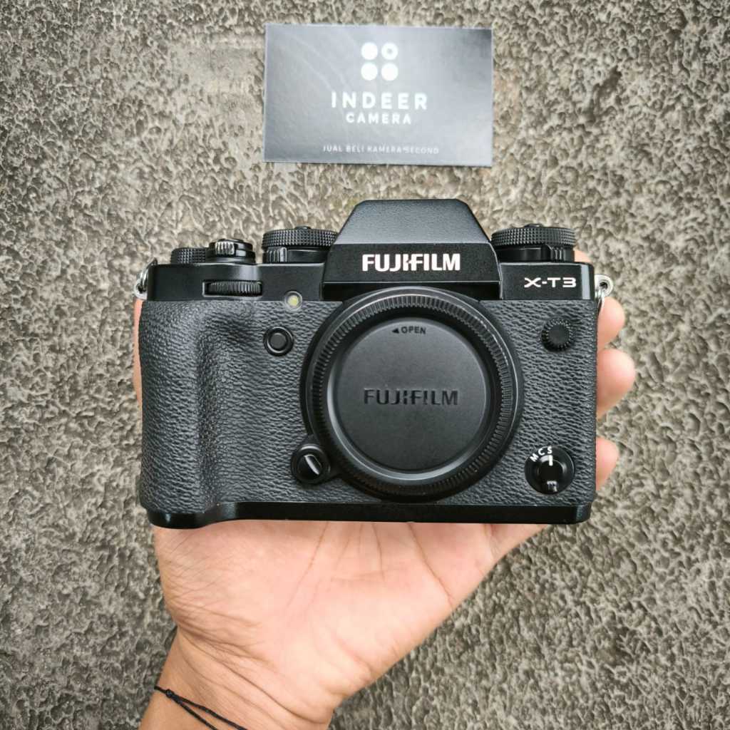 Fujifilm X-T3 Body Only / Fujifilm XT-3 XT3 BO SECOND MULUS FULLSETBOX  ( GARANSI TOKO ) BEST QUALIT