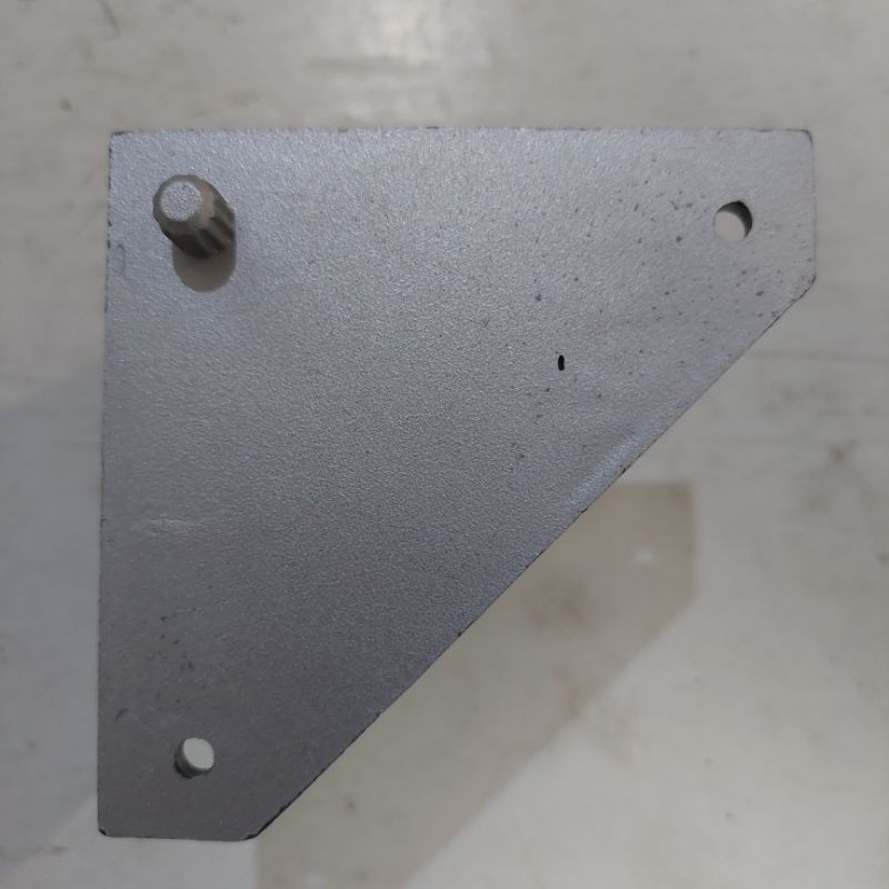 KAKI LEMARI DAN SOFA WARNA SILVER TINGGI 8CM