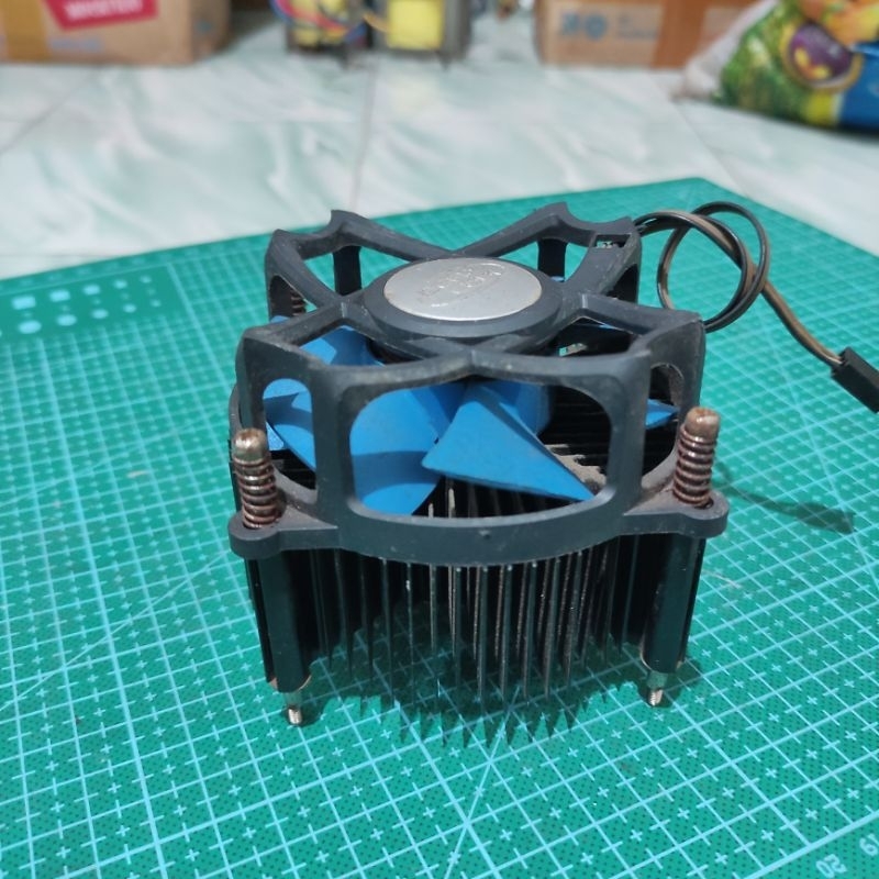 DEEP COOL 12V FAN HEATSINK ALUMINIUM SIRIP BULAT PENDINGIN