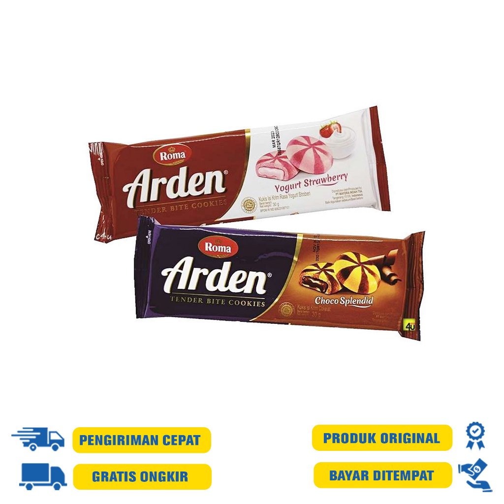 

Roma Arden Choco Cookies Splendid | Strawberry Youghurt Cookies 30 Gram