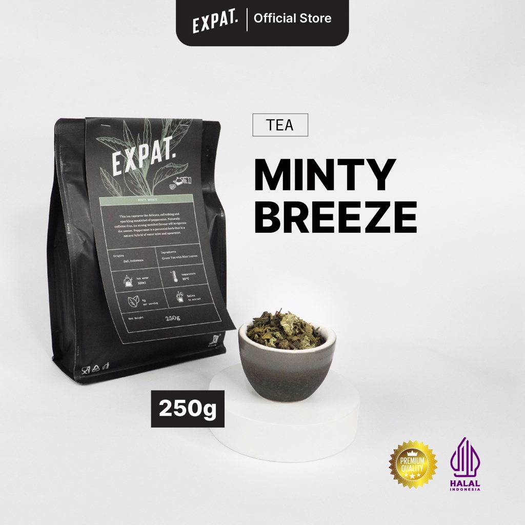 

Expat Roasters Minty Breeze Tea 250 Gr | Peppermint Tea