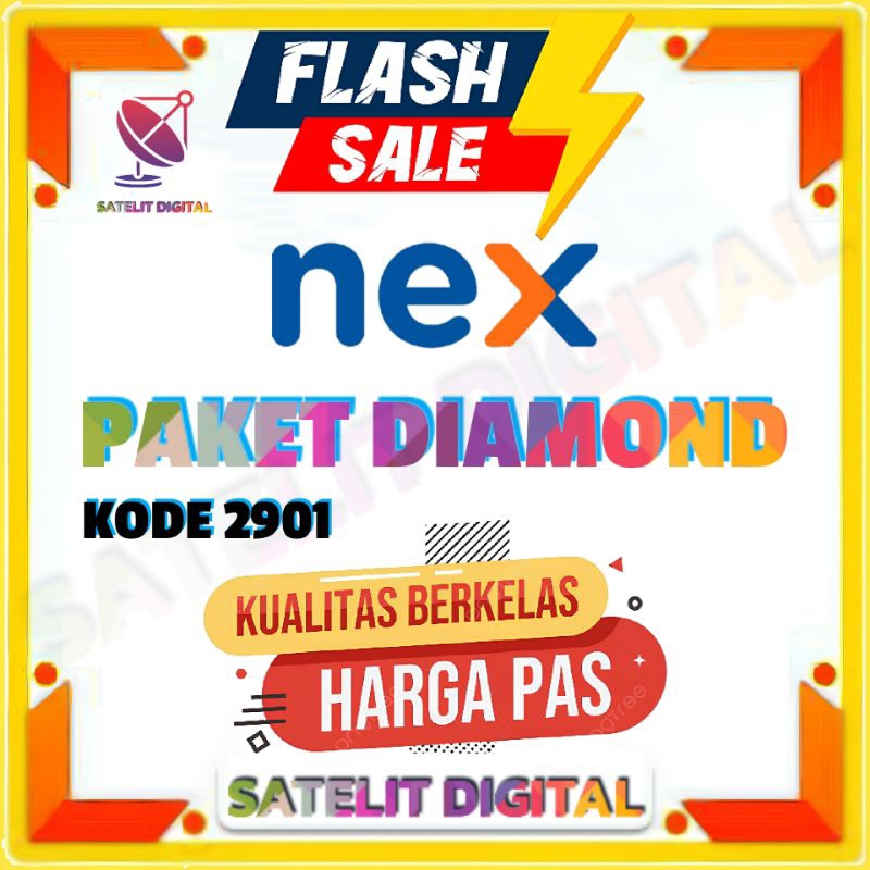 Paket TV Paling Lengkap Kode Paket 2901( 30 Hari ) Nex Parabola | Mola | Matrik Garuda