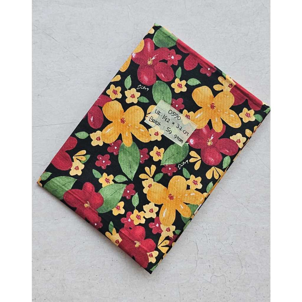 (0590) PROMO PERCA KAIN KATUN JEPANG POTONGAN