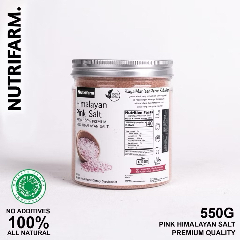 

GARAM HIMALAYA 550G ORIGINAL 1 KG ORIGINAL ZAIDUL AKBAR ORIGINAL 1 KG 1 KG ASLI MPASI SAFIYA / HIMALAYAN SALT