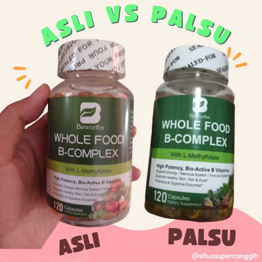 BEWORTHS WHOLE FOOD B-COMPLEX CAPSULES