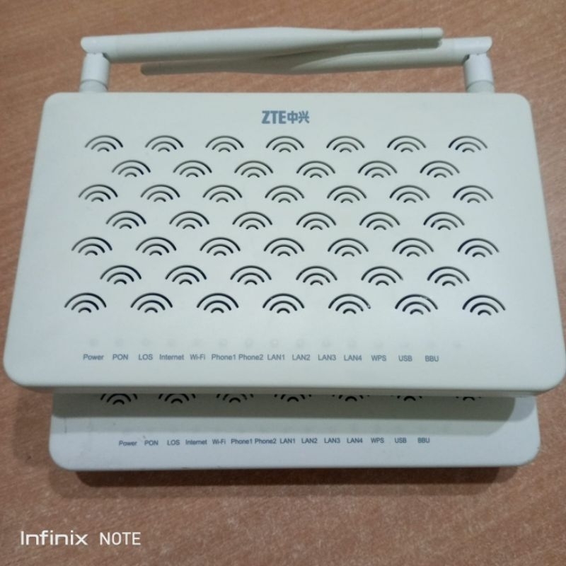 ROUTER ONT ZTE F609 V1 + ADAPTOR 12V