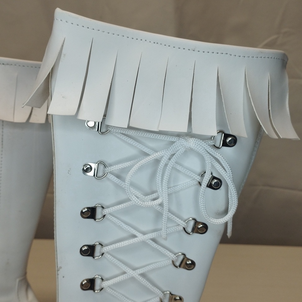 KODE O88Q Sepatu Mayoret Drumband Anak TK SD SMP SMA Dewasa Marching Putih PriaWanitaCewekCowok