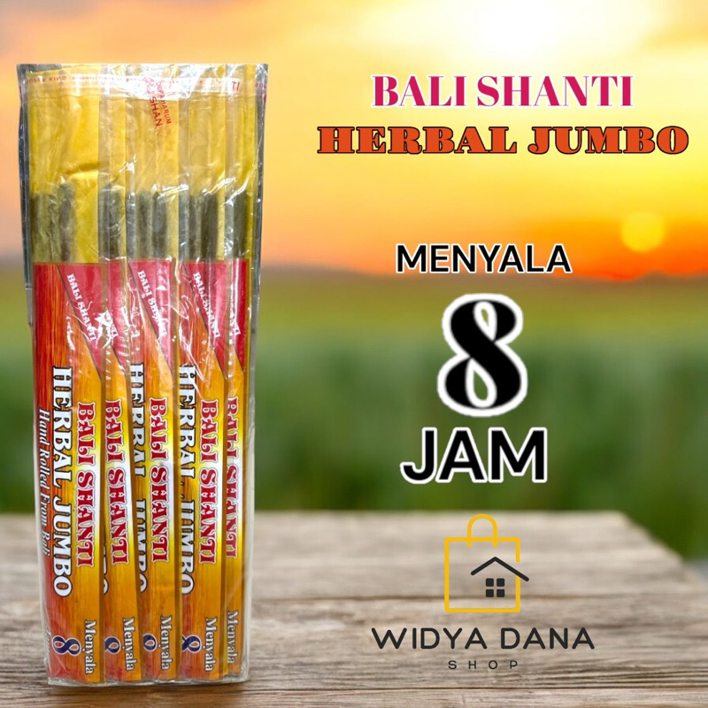 Dupa HERBAL JUMBO BALI SHANTI 8jam 1bal