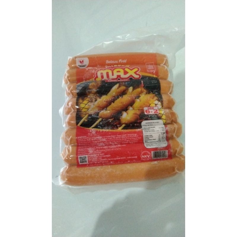 

max mistar sosis jumbo isi 8