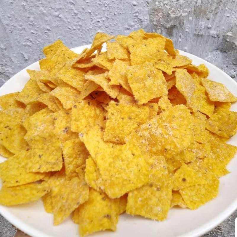 

500 GRAM TORTILLA CHIPS TES RASA BARBEQUE | KERIPIK JAGUNG BARBEQUE RENYAH | KRIPIK JAGUNG