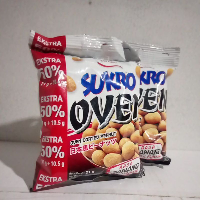 

SUKRO OVEN Snack Viral 21g x Isi 5 Pcs Coated Peanuts Makanan Chiki Jajanan Anak Hadiah Ulang Tahun Berhadiah Besar