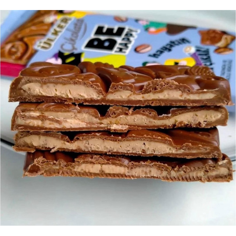 

ULKER COKLAT ULKER BE HAPPY ULKER COKLAT BISCUIT