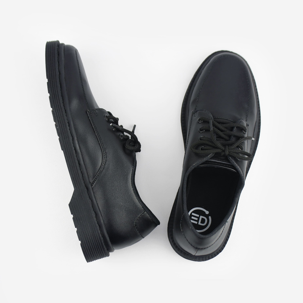 Footsky x ED Eight Dream Sepatu Docmart Low Boots Formal Sepatu Pantofel Pria Formal Ori | Jack Blac