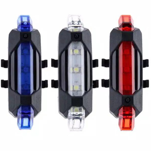 First Hand  Lampu Sepeda Lampu Mode Led Belakang Sepeda Usb Charger Ulang Mtb Rechargable Murah