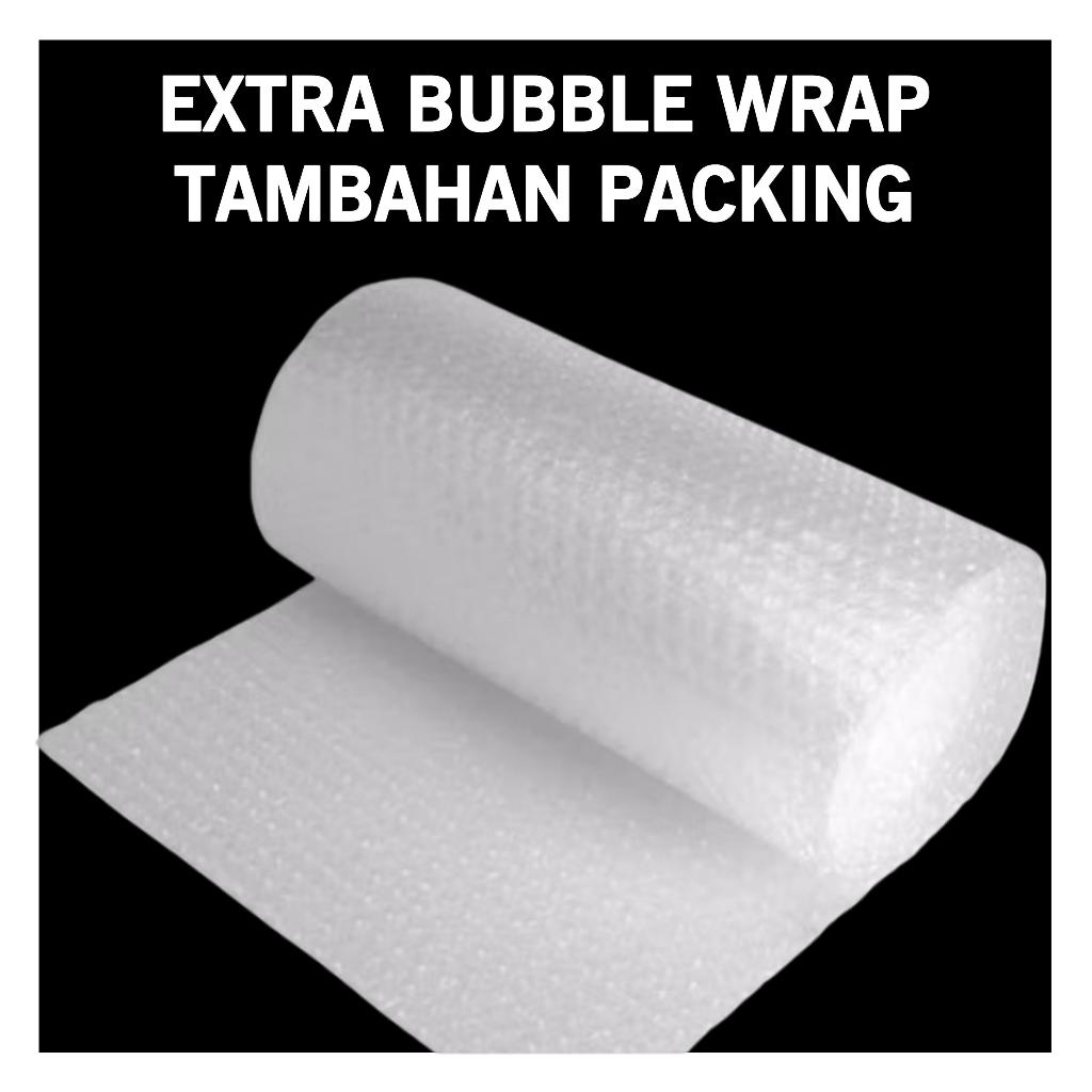 

BUBBLE WRAP. PACKING EXTRA TAMBAHAN BIAR LEBIH AMAN