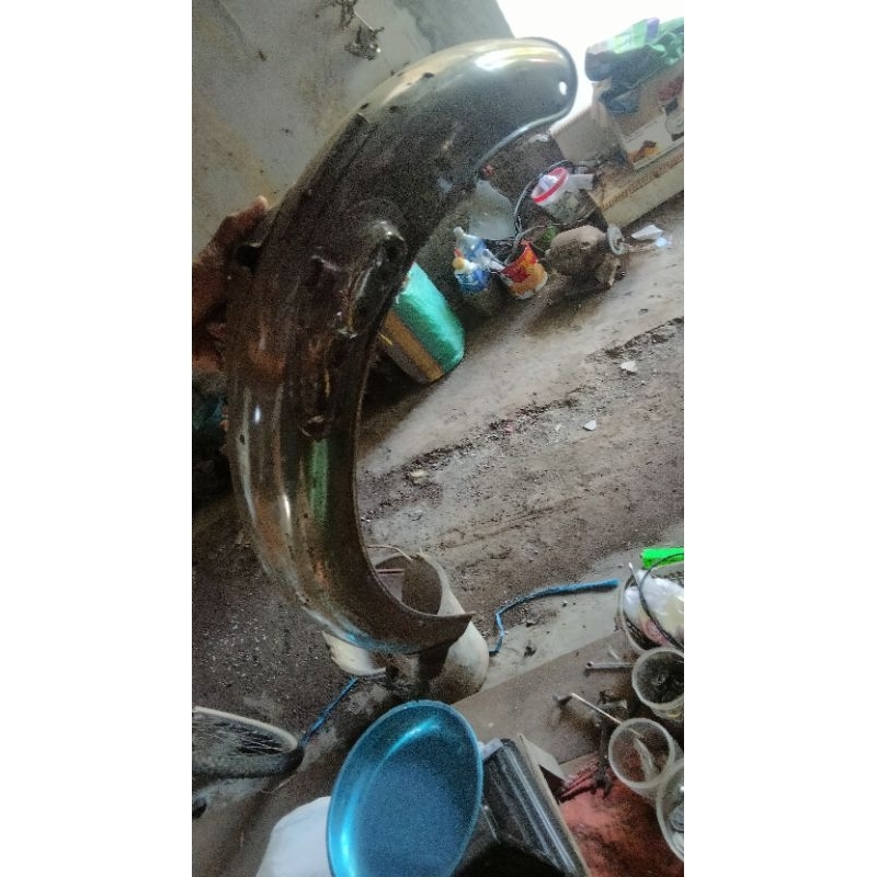 spakbor belakang Yamaha l2g