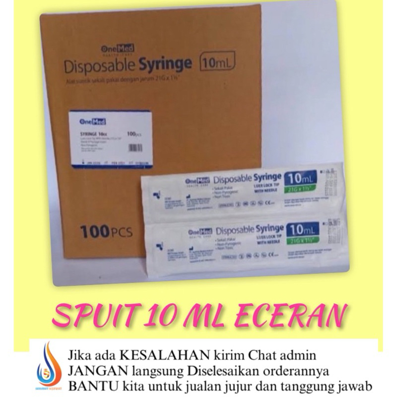 spuit / syringe 10cc Spuit 10cc T10