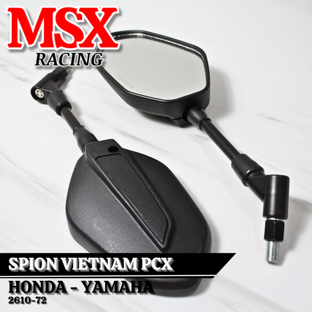 Spion Vietnam Pcx MSX Spion Model Pcx Warna Hitam Spion Universal Motor