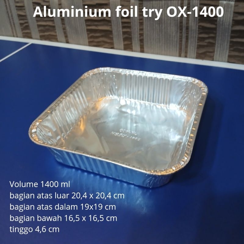aluminium foil tray ox-1400 | aluminium cup | aluminium tray | aluminium best fresh | bestfresh cup 