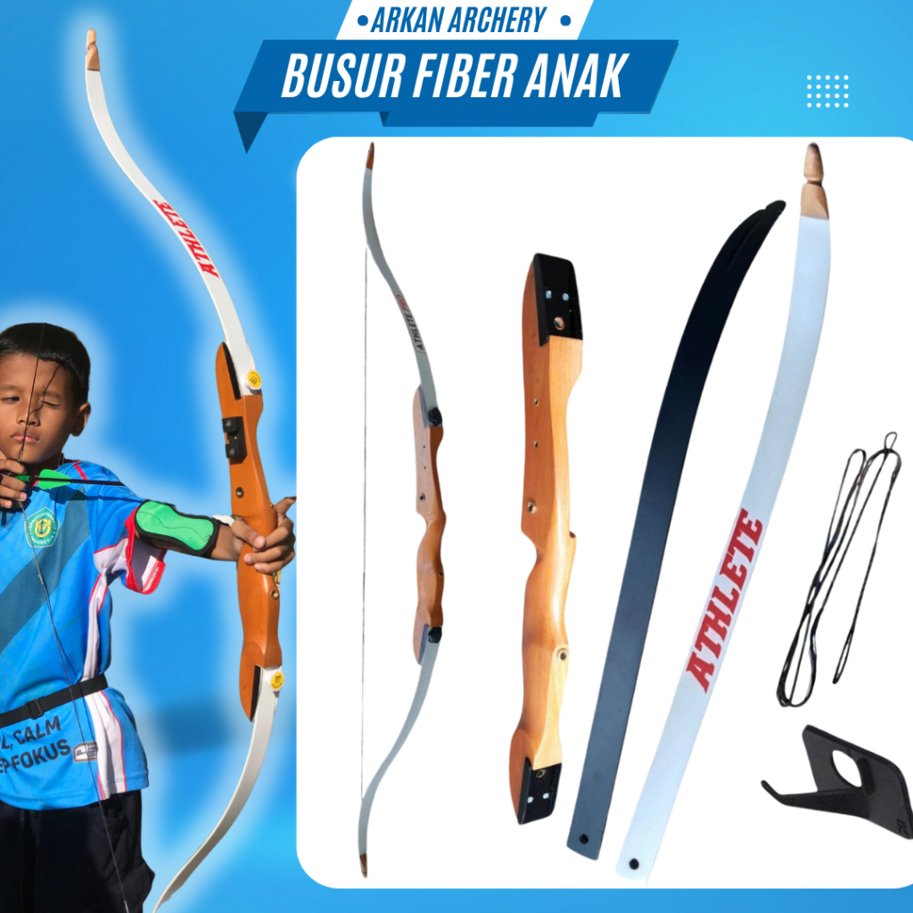 Busur Panah Fiber Untuk Anak Latihan & Lomba