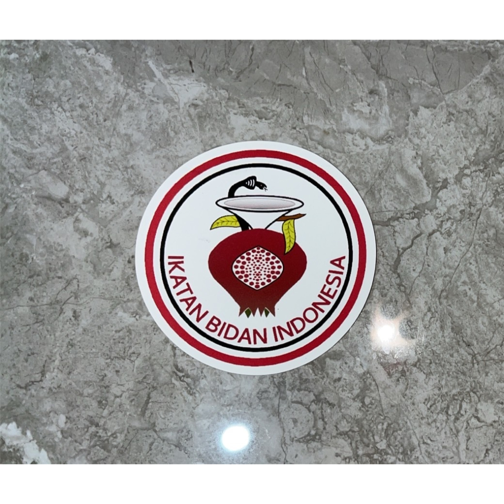 

Stiker logo IBI Ikatan Bidan Indonesia S.Keb Bd Mahasiswa Kebidanan Midwife