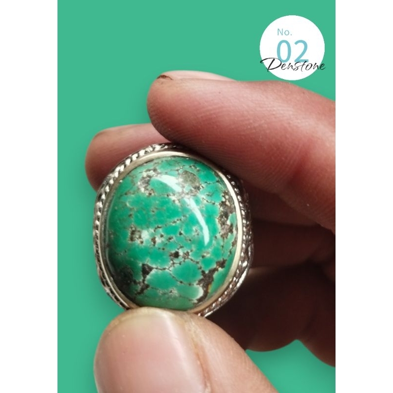 pirus Persia lawasan ijo tosca ceplok