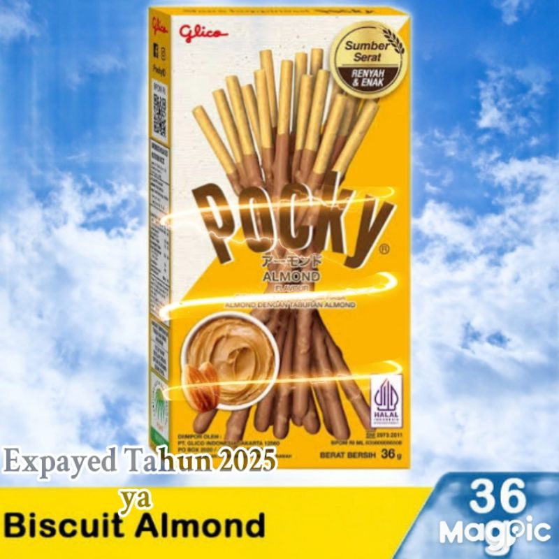 

Promo Glico Pocky Sumber Serat Renyah & Enak Dengan Aneka Varian Rasa Almond Kemasan 36 Gram