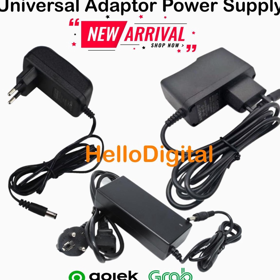 Adaptor 12V 1A  Adaptor 12V 2A  Adaptor 12V 5A  Adaptor 5V 2A