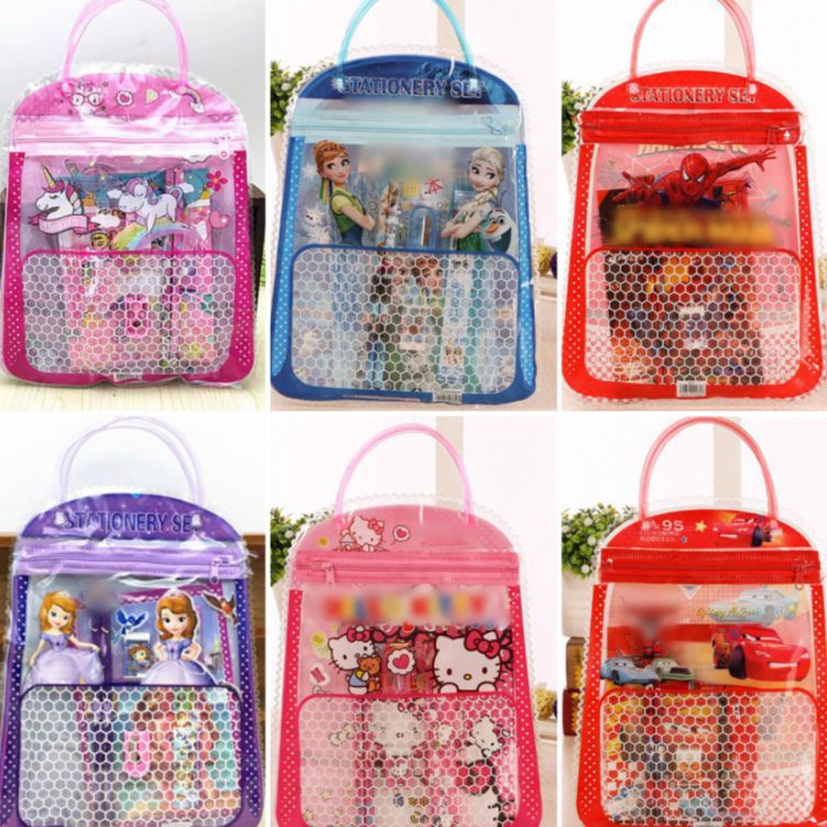 

Murah Terkini Alat tulis set 7 in 1 Paket alat tulis anak