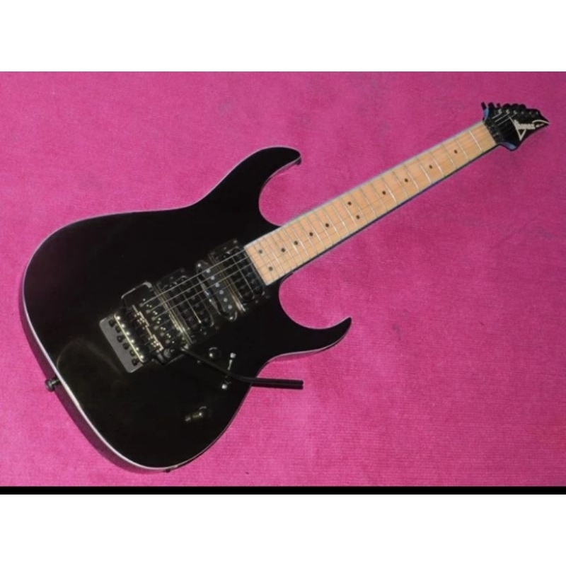 GITAR ELEKTRIK IBANEZ RG SERIES HITAM (bekas)