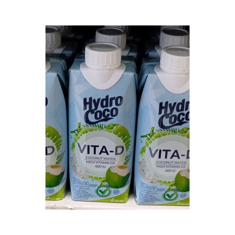 

HYDRO COCO VITA-D COCONUT WATER 330ML ISI 6 PCS