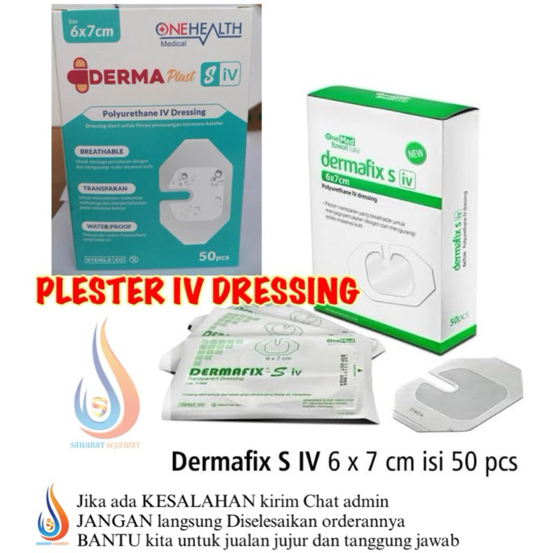 DERMAFIX S IV +NORT / DERMAPLAST S IV PER BOX ISI 50.