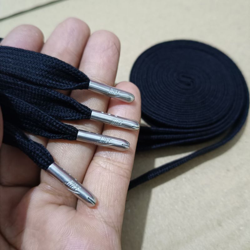 Tali sepatu flat katun/tali sepatu khusus untuk Nike