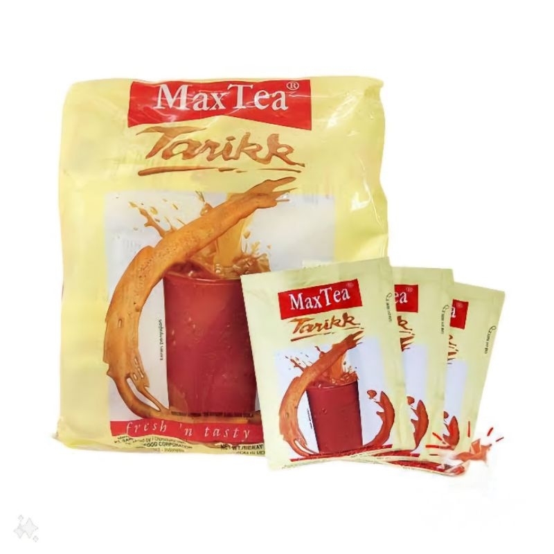 

Maxtea teh tarik max tea 1 pak isi 5 renceng ( PAK )
