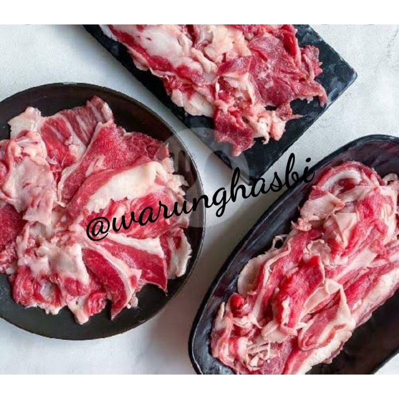 

US beef slice Triming 500gr
