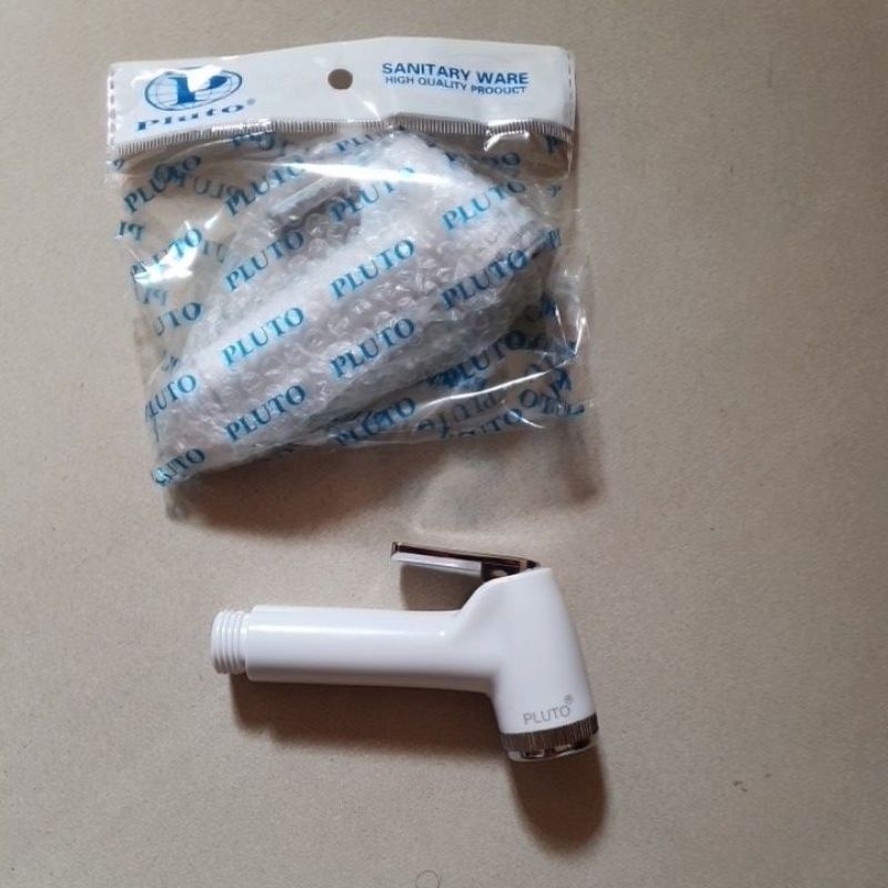 kepala shower closet pluto putih