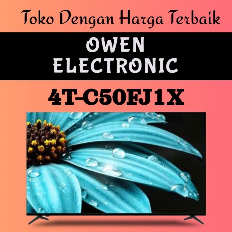 SHARP 50 inch 4K UHD GOOGLE SMART TV 4T-C50FJ1X