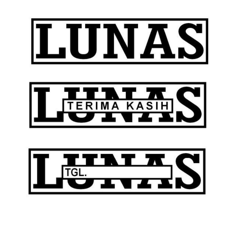 

RB Stempel Trodat Warna Otomatis LUNAS RECEIVED PAID COPY APPROVED - Trodat Printy 3911