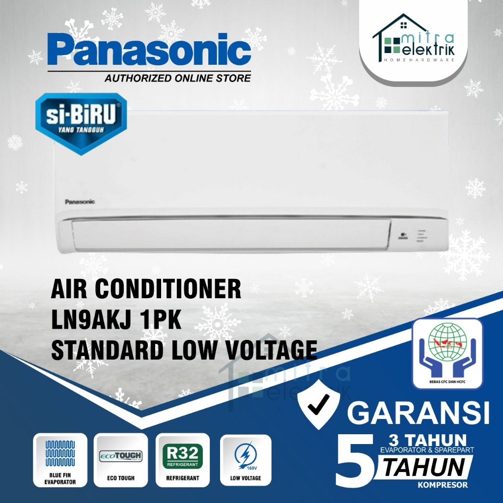 AC Panasonic SiBiru LN9AKJ 1 PK Standard Low Voltage 1 PK BlueFin Condenser
