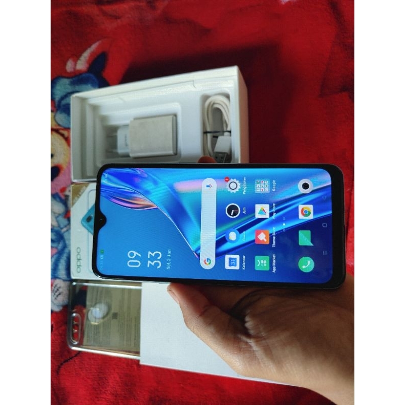 Oppo A12 ram 4/64 lengkap ORI second