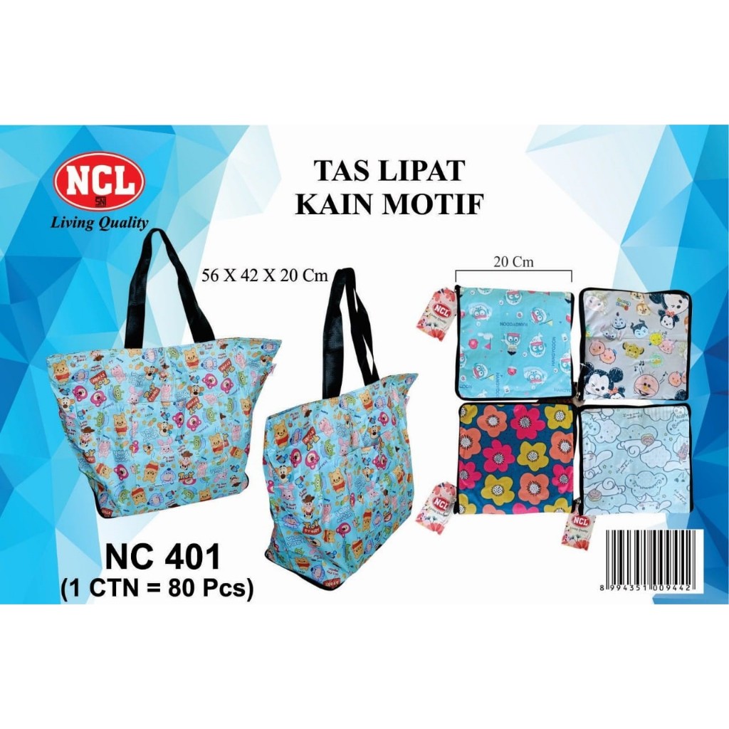 

TAS KAIN LIPAT MOTIF NC-401/PAPER BAG/NCL/TAS TRAVEL LIPAT MOTIF/TAS SERBA GUNA0