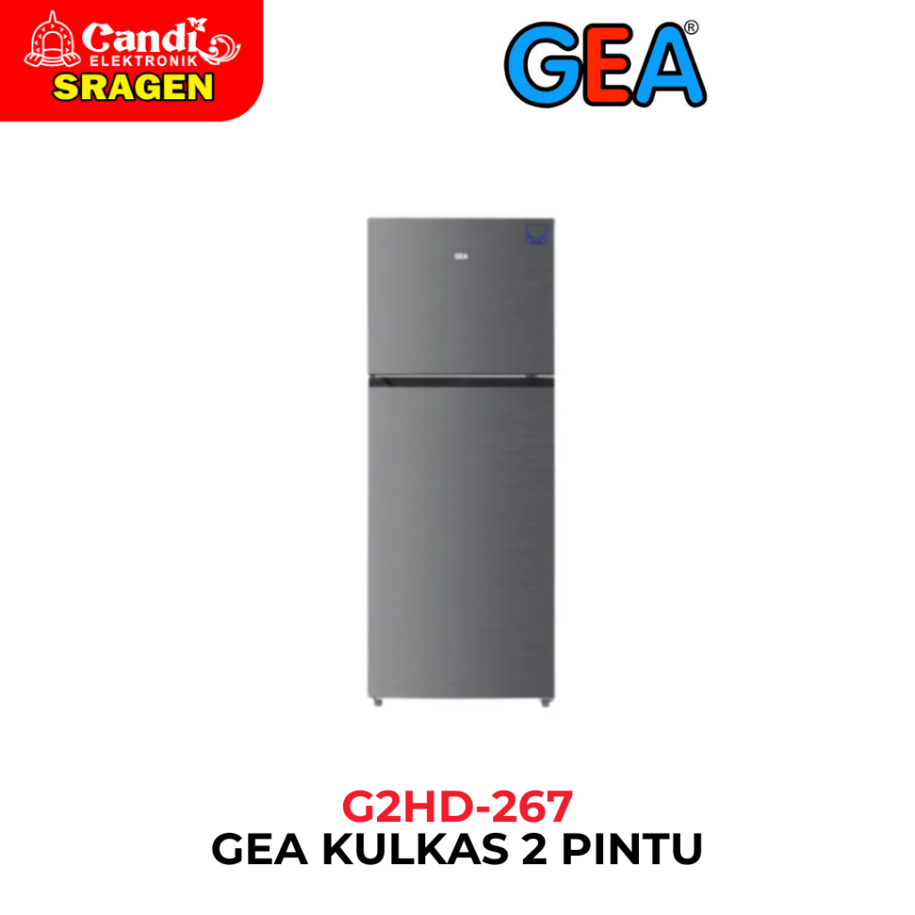 GEA Kulkas 2 Pintu 267 Liter - G2HD-267