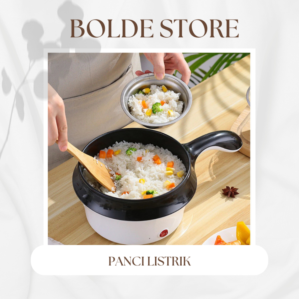Panci Listrik Serbaguna Panci Kukus Panci Rebus Anti Lengket