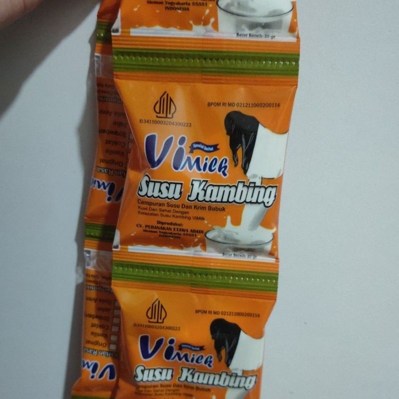 

susu kambing etawa vimilk