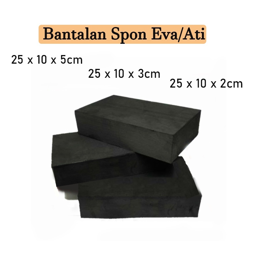 Bantalan Spon Amplas / Busa Ati Tebal / Spon Kail Pancing Karet Spon Serbaguna