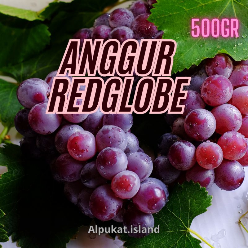 

anggur redglobe 300gr & 500gr