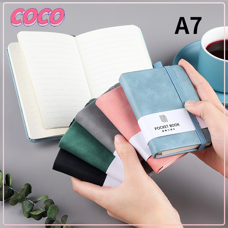 

Notebook mini pocket A7 Buku catatan kecil Book aesthetic portable Buku tulis memo agenda Bullet Journal Diary planner -coco_market