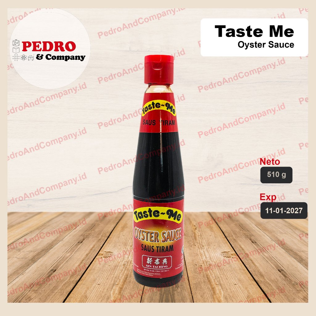 

Taste me oyster sauce saus tiram 510 gram - sin tai hing