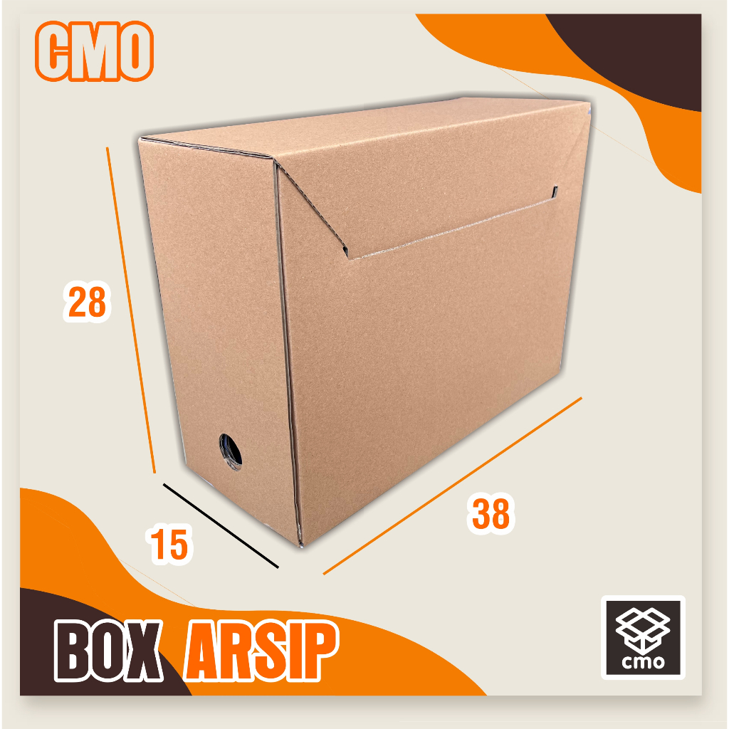 

KARDUS BOX ARSIP 38x15x28 cm arsip Premium / box file / box dokument / Kardus file / / BOX ARSIP polos / BOX FILE